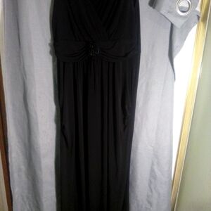 Elegant Black Evening Gown